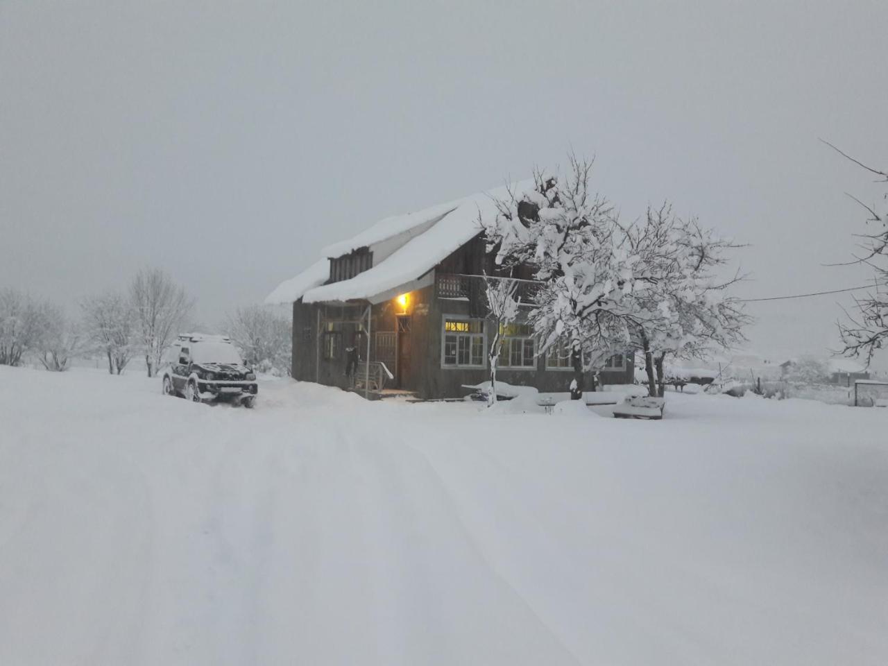 Hostel The Misty Mountains Mestia Exterior foto